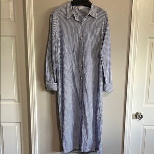 Alex Mill Blue Striped Maxi Dress